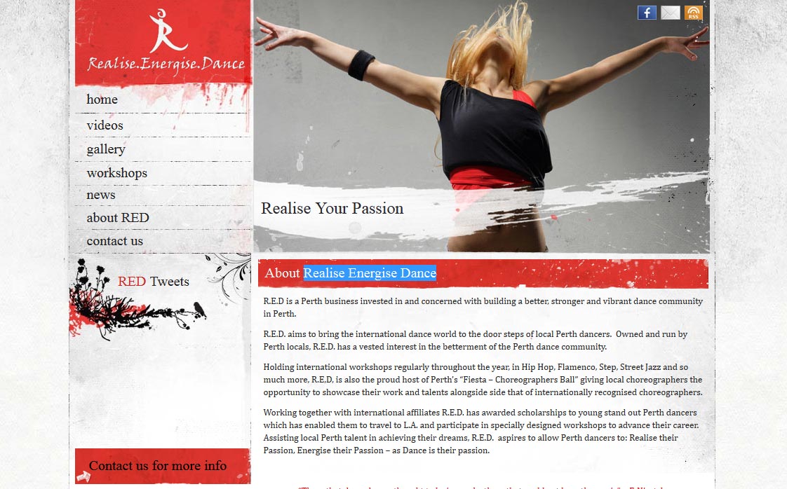 Realise Energise Dance - Perth