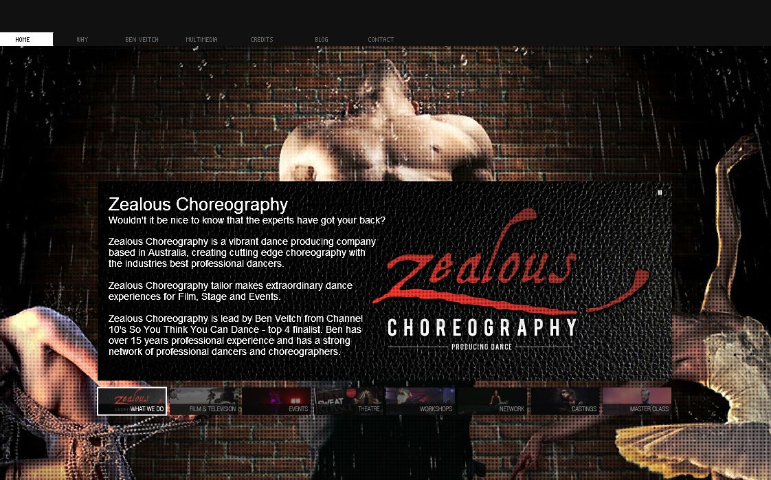 Zealous Choregraphy